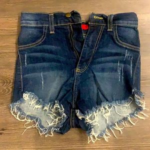 GJG Denim High Wasted Shorts